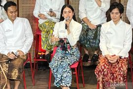Maudy Ayunda menceritakan tantangan selama syuting film \"Para Perasuk\"