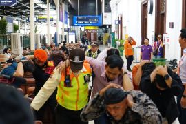 Komitmen pada keselamatan, KAI Daop 6 Yogyakarta gelar simulasi keadaan darurat