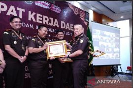 Cabjari Deli Serdang di Labuhan Deli borong empat penghargaan kinerja dari Kejati Sumut