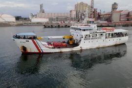 KN Antares siaga dukung distribusi bantuan logistik di Aceh