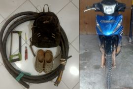 Warga Desa Kapar Tabalong diciduk diduga curi kabel