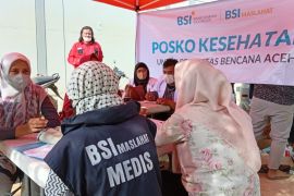 Update Bencana Aceh, BSI buka Posko kesehatan di Kuala Simpang