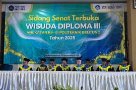 Politeknik Belitung mewisuda sebanyak 61 lulusan