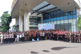 Jelang Nataru, Polres Tangerang dan 11 Potmas gelar apel siaga keamanan