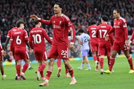 Gol Higo Ekitike dan "assist" Mohamed Salah bawa Liverpool menang 2-0 atas Brighton