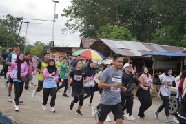 Ratusan peserta ikuti Balangan Health Run 4k