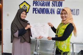 Kanwil Kemenkum Bengkulu dampingi dosen dan mahasiswa UNIB, 21 Hak Cipta PG-PAUD resmi tercatat di DJKI