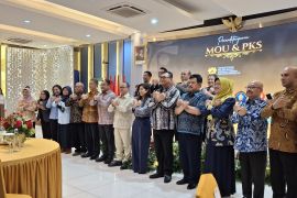 KP2MI teken MoU-PKS dengan 14 mitra strategis, perkuat pelindungan PMI
