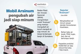 Mobil Arsinum pengubah air jadi siap minum