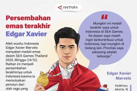 Persembahan emas terakhir Edgar Xavier