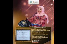 Khofifah dorong siswa Jawa Timur jadi pencipta teknologi