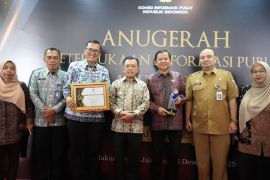 Pemprov Jambi raih anugerah keterbukaan informasi publik 2025