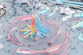 Taman hiburan es dan salju terbesar di dunia akan dibuka di Harbin