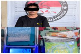 Polsek Banteng ciduk pengedar sabu dari hasil pengembangan kasus narkotika