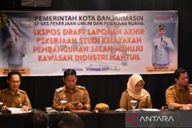 Banjarmasin studi kelayakan pembangunan jalan menuju KIT Mantuil