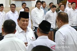 Prabowo berencana tinjau daerah terdampak bencana seminggu sekali