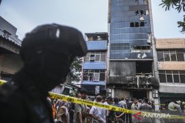 Polisi sebut ruko yang disewa Terra Drone tidak ada perawatan rutin