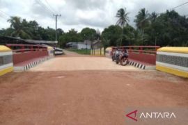 Pemkab Bangka Tengah bangun jembatan Sungai Kelintang senilai Rp2,32 miliar