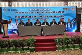 KONI Sumut gelar penggalangan dana untuk warga terdampak bencana alam