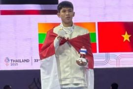 Pemuda asal Karo sabet medali perak taekwondo di SEA Games 2025 Thailand