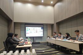 Hari ke-2 Rakor Pengendalian Kinerja, Kakanwil Paparkan Capaian Kemenkum Riau