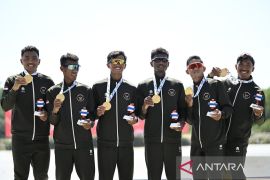 SEA Games 2025 - Rendi/Memo bangkit raih emas ketiga dayung rowing