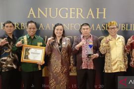 Kalbar meraih peringkat tiga nasional untuk Indeks KIP