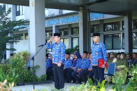 Pemkot Payakumbuh gelar upacara peringatan HUT Korpri