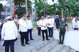 Bupati Samosir dan Wabup monitoring persiapan venue utama TOTK
