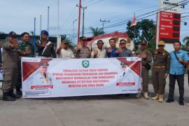 Satgas Anti Premanisme datangi sejumlah SPBU di Sampit