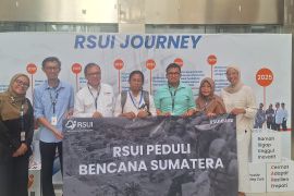 RSUI berangkatkan tim relawan medis bantu kesehatan korban bencana Sumatra