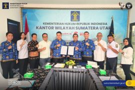 Kemenkum Sumut-Pemkab Asahan harmonisasi aturan pegawai Profesional RSUD