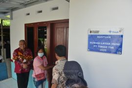 PT Timah serahkan rumah layak huni bantu warga Bangka Tengah