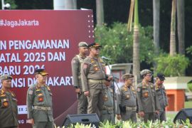 1.692 personel Satpol PP siap amankan Tahun Baru 2026 di Jakarta
