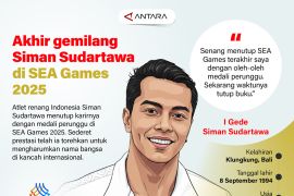 Akhir gemilang Siman Sudartawa di SEA Games 2025