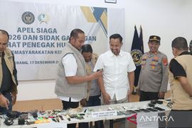 Jelang Nataru, Lapas Serang lakukan sidak hunian dan tes urine WBP