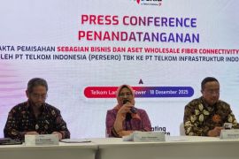 Telkom resmi sepakati spin-off aset fiber optik tahap I ke InfraNexia