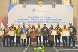 BPJS Ketenagakerjaan Jatim-DPMD "monitoring" ekosistmen pekerja