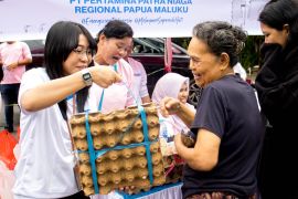 Pertamina Patra Niaga Papua Maluku hadirkan pasar murah sambut Natal dan Tahun Baru