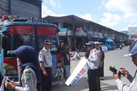 Dishub Bengkayang Kalbar "rampcheck" angkutan jelang Nataru untuk keselamatan