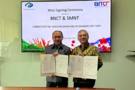 BNCT-Sei Mangkei Dry Port Teken MoU perkuat konektivitas logistik Sumut
