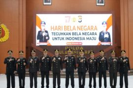 Kapolda Sulawesi Barat tekankan lima dasar bela negara