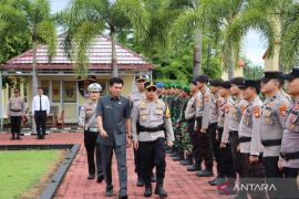 Polres Mukomuko cek kesiapan personel untuk Operasi Lilin Nala