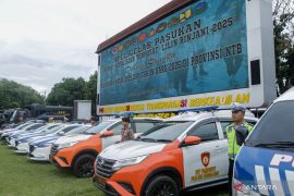 Polda NTB nmenyiagakan personel antisipasi bencana alam