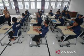 WBP Rutan Boyolali ikuti kejar paket C lewat program pendidikan CERDAS