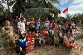 Berkat video viral Zulkarnain, antarkan relawan Pertamina Peduli tembus Kampung Sunting yang terisolasi