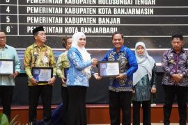 Pemkab Banjar raih penghargaan menuju Informatif keterbukaan Informasi Publik 2025