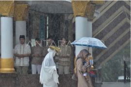 Hujan lebat-sangat lebat berpotensi terjadi pada Sabtu