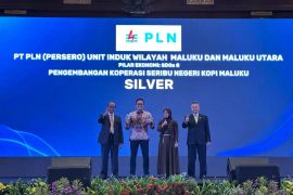 PLN Maluku raih penghargaan ISDA 2025  lewat Produk Binaan Kopi Tuni