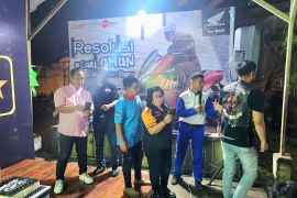 DAW edukasi \'Safety Riding\' bersama komunitas Honda Manado Tiger Club